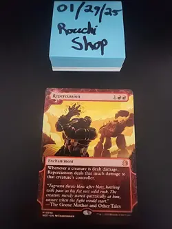 Repercussion 0048 Mythic Rare Card Mtg WoE MINT/ - ENG - Image 1