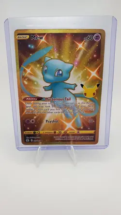 Pokemon Celebrations Mew 25th Gold Card Ultra Rare - Image 3
