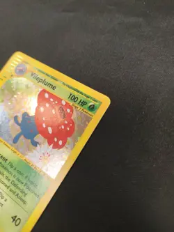 Vileplume H31/H32 Aquapolis Holo Rare Pokemon Card - Swirl - Image 4