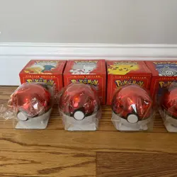 Pokemon 23k Burger King Gold Plated Trading Card Set Red Box Lot Of 6 - Sealed - Image 2