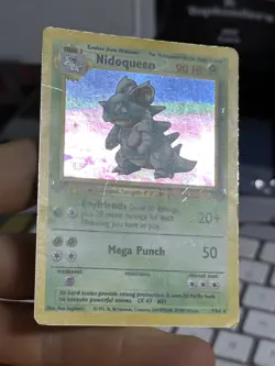 1st Edition Nidoqueen 7/64 Jungle 1999 Holo Rare WOTC Pokemon Card TCG - Image 5