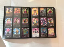 Dragon Ball Super Card Game Lot 360 Cards Full Binder DBZ Mixed Characters - Image 3