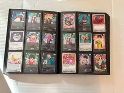 Dragon Ball Super Card Game Lot 360 Cards Full Binder DBZ Mixed Characters - Image 4