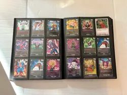 Dragon Ball Super Card Game Lot 360 Cards Full Binder DBZ Mixed Characters - Image 5