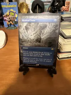 Mystical Tutor Borderless Card #421 MTG LP - Image 1