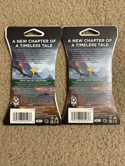 MTG The Lord of the Rings: Tales of Middle-Earth X2 Sleeved Set Booster Packs - Image 2