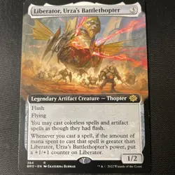 Liberator, Urza's Battlethopter (Extended Art) The Brothers' War Regular 364 MTG - Image 1