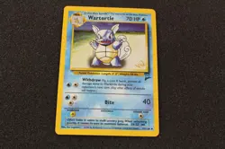 Pokemon Card WARTORTLE Base Set 2 Pokemon Card 63/130 Gold Stamped EX - Image 1