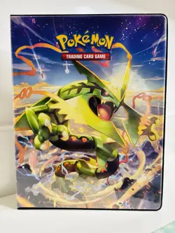 Ultra Pro Pokemon A4 9 Pocket Portfolio XY Roaring Skies - Mega Rayquaza - Image 1