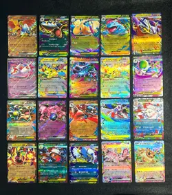 20 Lot Pokemon Card RR Mega Pikachu Mewtwo Charizard Japanese - Image 1