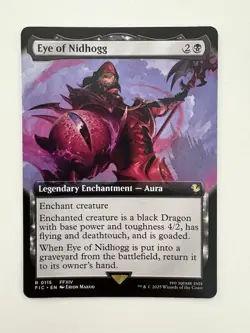 Eye of Nidhogg Borderless MTG Magic the Gathering Card NM Near Mint FIC - Image 1