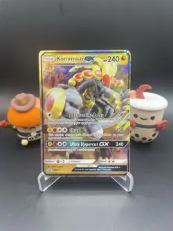 Pokemon Kommo-o GX TCG Sun & Moon SM71 Promo Card NM/LP Condition - Image 1
