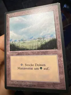German FBB • Misprint Wald "Forest Plains" • Pack Fresh • Mtg (621) - Image 1