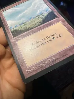 German FBB • Misprint Wald "Forest Plains" • Pack Fresh • Mtg (621) - Image 3