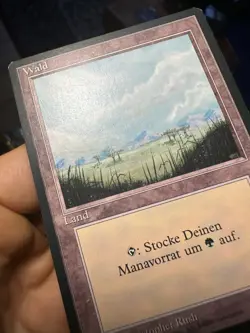 German FBB • Misprint Wald "Forest Plains" • Pack Fresh • Mtg (621) - Image 4