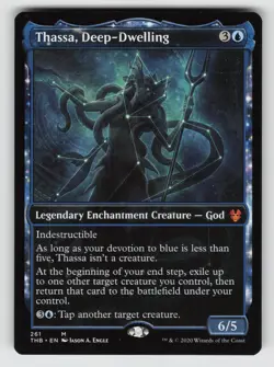 Thassa, Deep-Dwelling (Showcase) *Non-Foil* THB 261 NM - Image 1