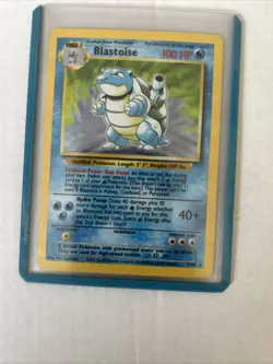 Base Set Pokemon TCG Blastoise - Image 1