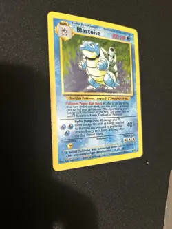 Base Set Pokemon TCG Blastoise - Image 2