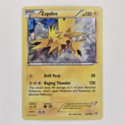 Zapdos 23/108 Holo Rare XY Roaring Skies LP Pokemon - Image 1