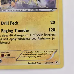 Zapdos 23/108 Holo Rare XY Roaring Skies LP Pokemon - Image 5