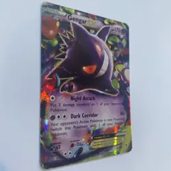 Pokemon TCG Gengar EX 34/119 Phantom Forces Ultra Rare LP ***Has Small Crease*** - Image 2