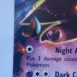 Pokemon TCG Gengar EX 34/119 Phantom Forces Ultra Rare LP ***Has Small Crease*** - Image 4