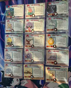 Pokemon Topps Blue Logo Lot of 30 Non-Holos!! - Image 4