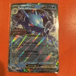 Kingdra ex 012/064 Double Rare Shrouded Fable Pokemon Near Mint - Image 1