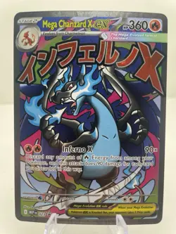Mega Charizard X Ex 023 Promo - Phantasmal Flames UPC - Pokemon TCG NM - Image 1