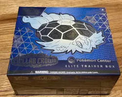 Pokemon Center Stellar Crown SV07 Elite Trainer Box ETB Sealed - Image 1