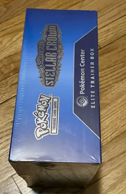 Pokemon Center Stellar Crown SV07 Elite Trainer Box ETB Sealed - Image 2