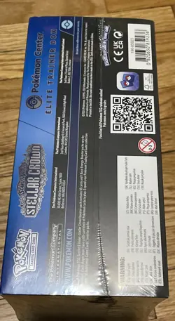 Pokemon Center Stellar Crown SV07 Elite Trainer Box ETB Sealed - Image 5