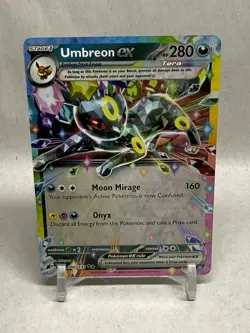 Pokemon TCG Umbreon ex 060/131 SV: Prismatic Evolutions Double Rare Near Mint - Image 1