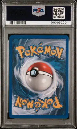 2005 POKEMON EX UNSEEN FORCES #4 FERALIGATR-REVERSE FOIL PSA 9 - Image 2