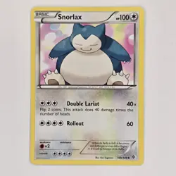 Snorlax 109/149 Uncommon BW Boundaries Crossed LP Pokemon - Image 1