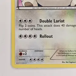 Snorlax 109/149 Uncommon BW Boundaries Crossed LP Pokemon - Image 4