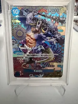 2023 One Piece OP05 Kaido Special Alternate Art PSA 9 - Image 2