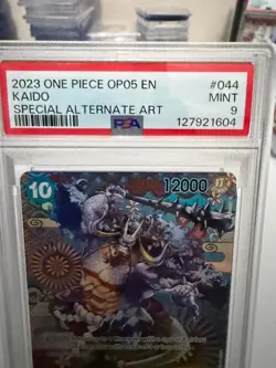 2023 One Piece OP05 Kaido Special Alternate Art PSA 9 - Image 3
