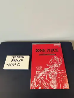 One Piece TCG Premium Card Collection Film Red Edition- New & Sealed English - Image 1