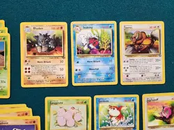 Pokemon WOTC 1999-Lot of 40 Common and Uncommon Cards-Base Set Jungle-LP - Image 3