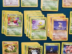 Pokemon WOTC 1999-Lot of 40 Common and Uncommon Cards-Base Set Jungle-LP - Image 4
