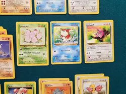 Pokemon WOTC 1999-Lot of 40 Common and Uncommon Cards-Base Set Jungle-LP - Image 5