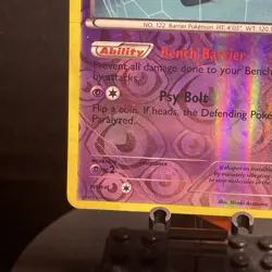 MR. MIME 47/116 Plasma Freeze REVERSE HOLO RH rare Pokemon TCG card HP - Image 2