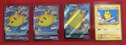 Pikachu Pokemon Card Lot Of 12 Cards Eng / Jpn Varying Conditions See Pics - Image 1