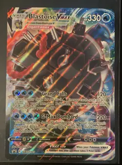 Blastoise VMAX SWSH103 Jumbo Cards Holo NM - Image 1
