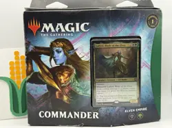 WOTC MtG Commander Kaldheim Commander Deck - Elven Empire Brand New Sealed 630509922307 - Image 1