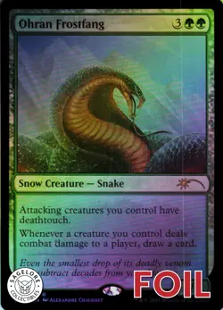 MTG Ohran Frostfang (237) | NM Foil | Secret Lair Math is for Blockers {SLD} - Image 1