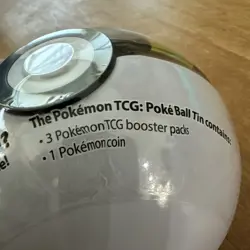 New Sealed Pokemon PokeBall Tin H20 Ultra Poke Ball TCG - Image 4