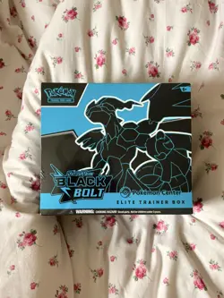 Pokemon Center Black Bolt Elite Trainer Box ETB Sealed TCG Scarlet & Violet - Image 1