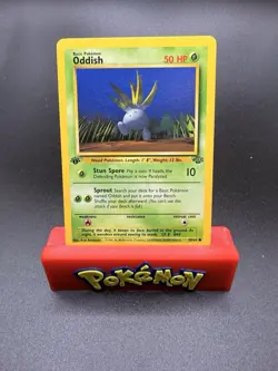 Oddish 1st Edition Common 1999 Pokemon Jungle Set 58/64 NM - Image 1